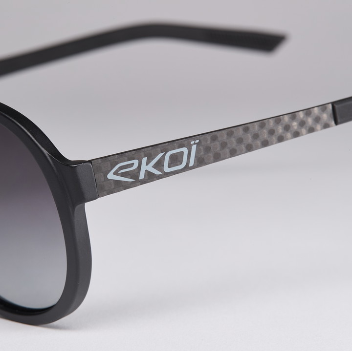 lunettes EKOI PILOT carbon noir dgrad