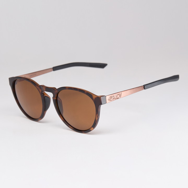 lunettes EKOI RONDES tortoise polar