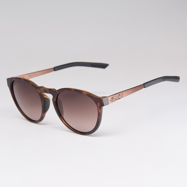lunettes EKOI RONDES tortoise marron dgrad