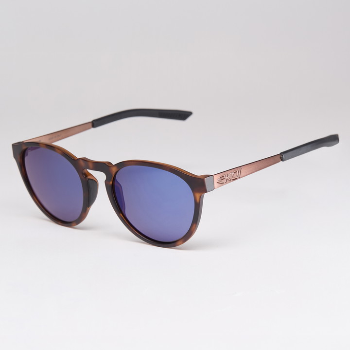 lunettes EKOI RONDES tortoise bleu nuit