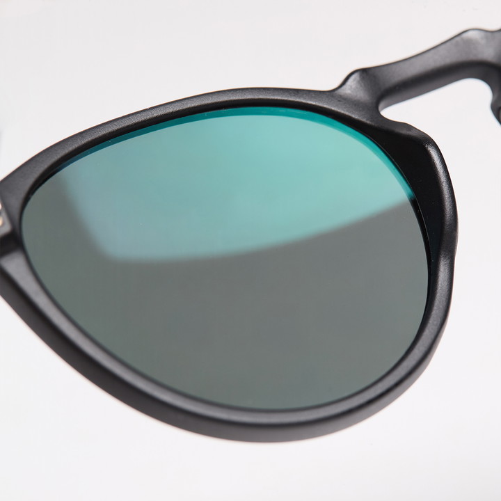 lunettes EKOI RONDES noir brillant polar