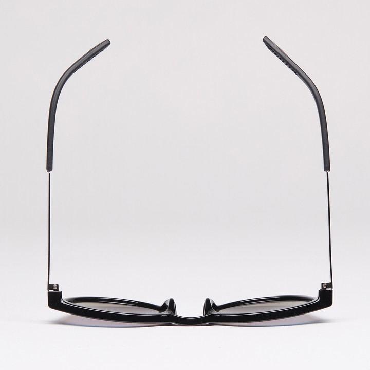 lunettes EKOI RONDES noir brillant polar