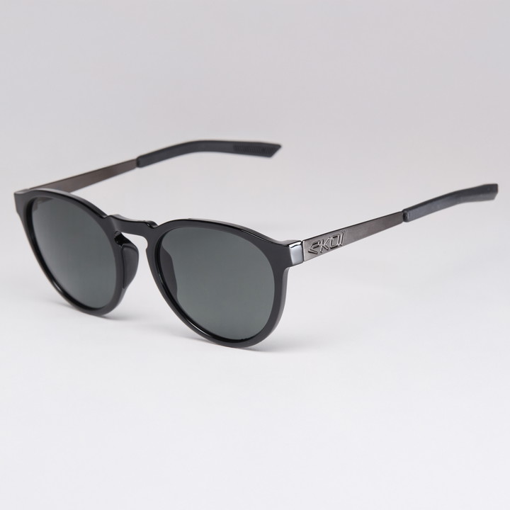 lunettes EKOI RONDES noir brillant polar