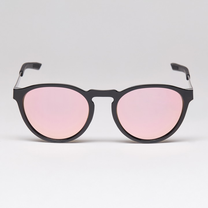 lunettes EKOI RONDES noir brillant or rose