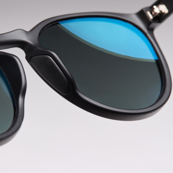 lunettes EKOI RONDES carbon polar mirror