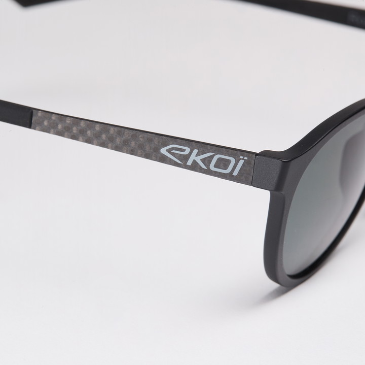 lunettes EKOI RONDES carbon polar 