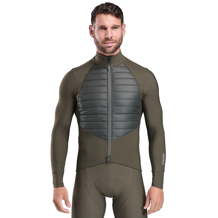 VESTE THERMIQUE EKOI PERF ELEGANCE KAKI