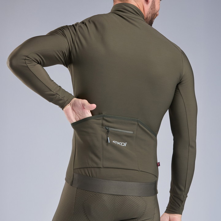 VESTE THERMIQUE EKOI PERF ELEGANCE KAKI
