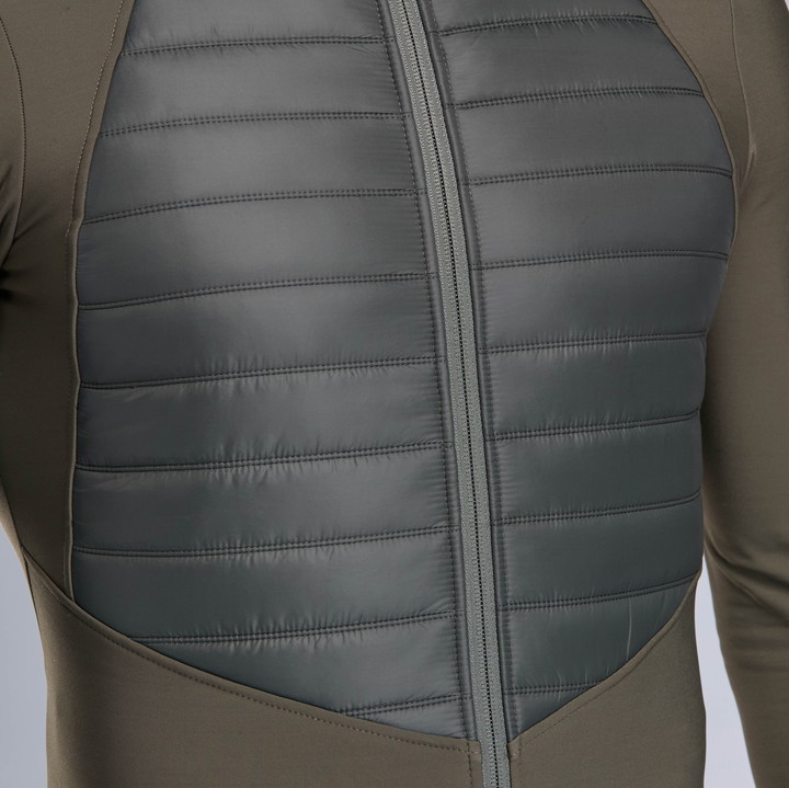 VESTE THERMIQUE EKOI PERF ELEGANCE KAKI