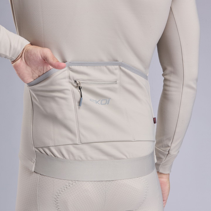 VESTE THERMIQUE EKOI PERF ELEGANCE BEIGE