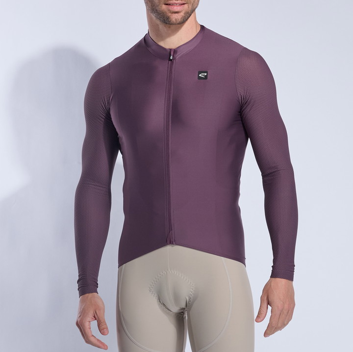 Maillot de media temporada EKOI Perf PULSE Ciruela
