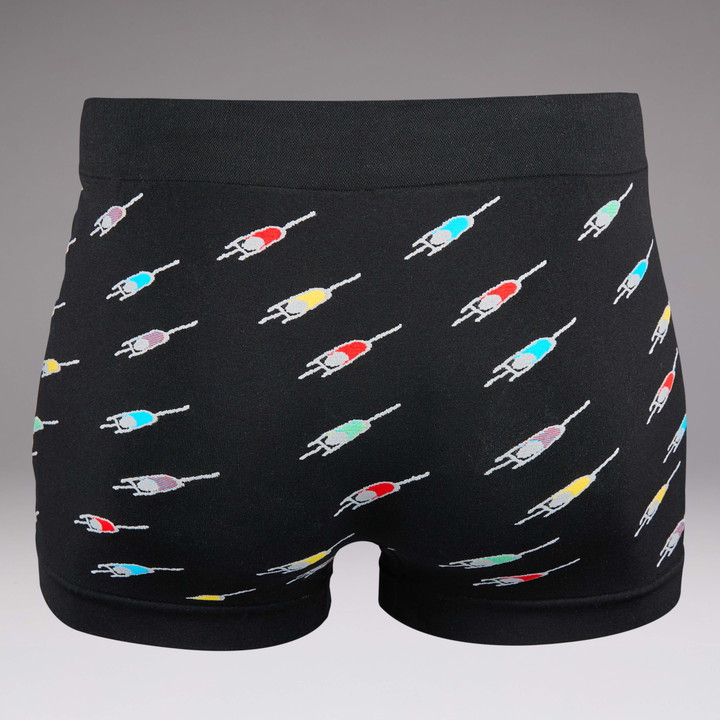 PACK 2 BOXERS PELETON ET ROUGE