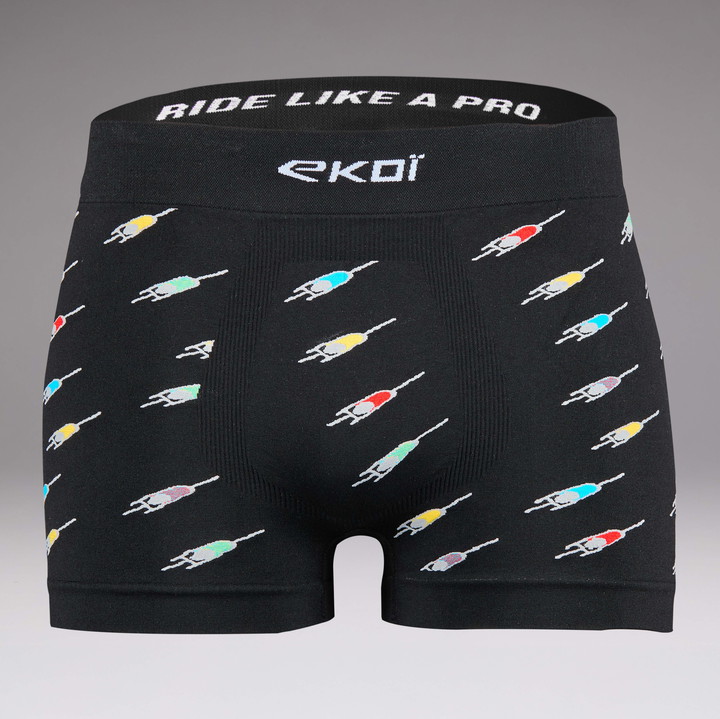 Pack 2 Boxers EKOI PELOTON et Orange