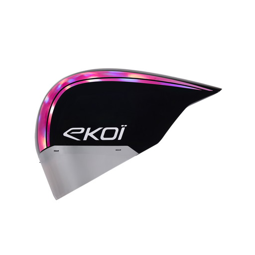EKOI Racing PURE AERO Mirror Cat2 Schwarz Holo Rosa Helm