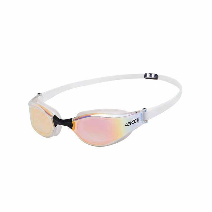 LUNETTE DE NATATION EKOI RACING  GOLD MIRROR