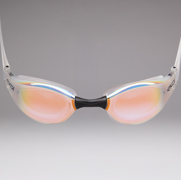 LUNETTE DE NATATION EKOI RACING  GOLD MIRROR