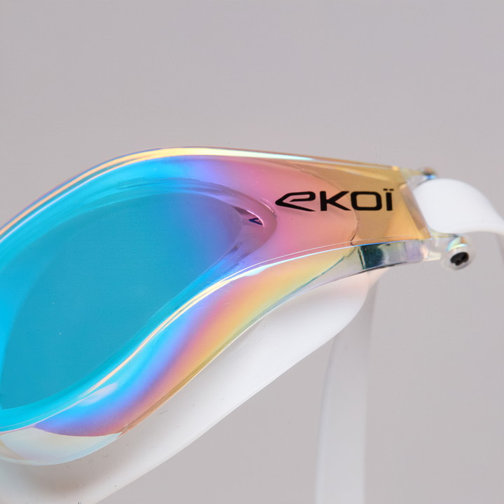 LUNETTE DE NATATION EKOI RACING  GOLD MIRROR