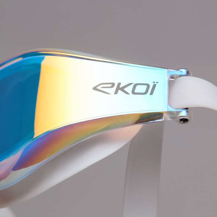 LUNETTE DE NATATION EKOI RACING  GOLD MIRROR
