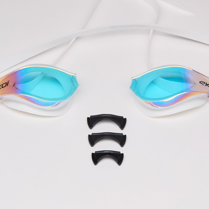 LUNETTE DE NATATION EKOI RACING  GOLD MIRROR