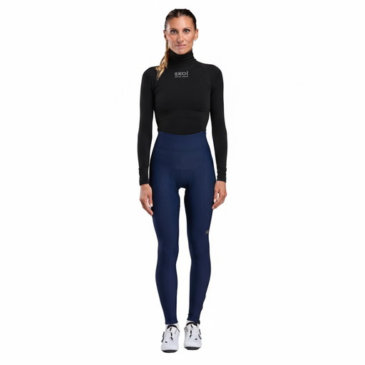 Mallas mujer Hidrófugas EKOI Perf GEL POWER sin tirantes Marino