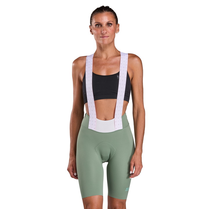 EKOI Racing Women's Bib Shorts MARION ROUSSE Sage