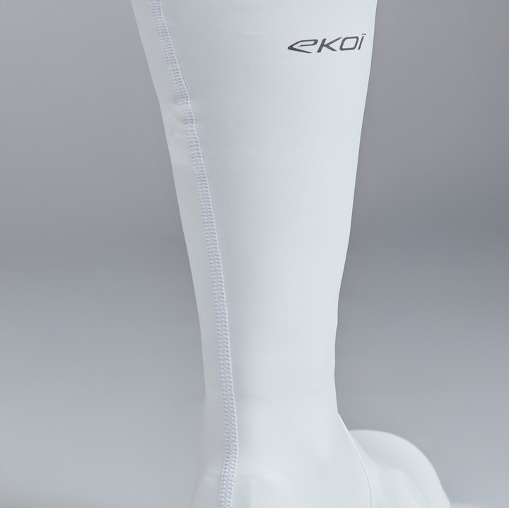 SUR CHAUSSURE EKOI RACING AERO RAIN WHITE