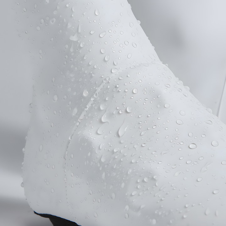 SUR CHAUSSURE EKOI RACING AERO RAIN WHITE