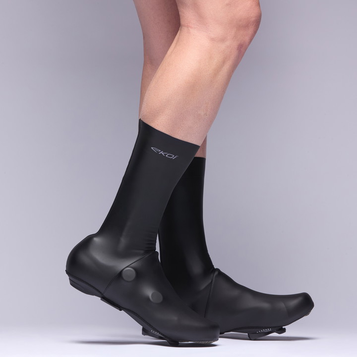 SUR CHAUSSURE EKOI RACING AERO RAIN BLACK