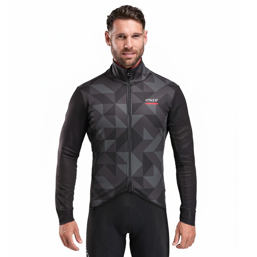 Thermo Fietsjack EKOI POLYGONE Zwart