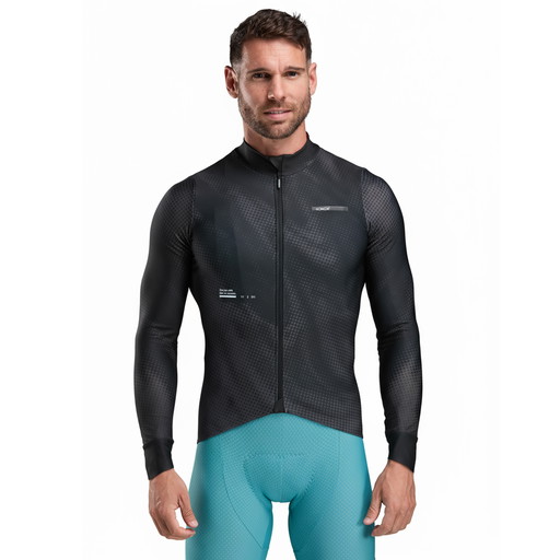 Maglia a maniche lunghe EKOI Perf TIE & DYE Nero