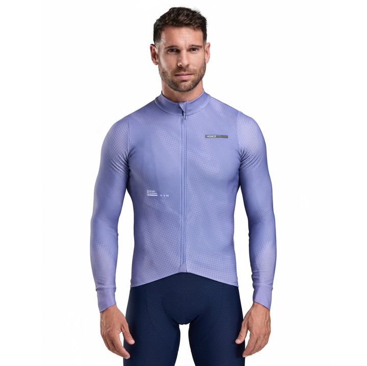Trøje langærmet EKOI Perf TIE & DYE Violet