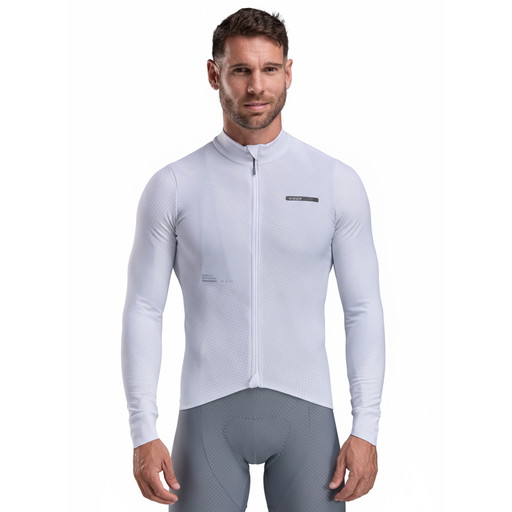 Maglia a maniche lunghe EKOI Perf TIE & DYE Bianco