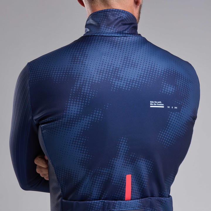 Termická bunda EKOI Perf TIE & DYE Marine