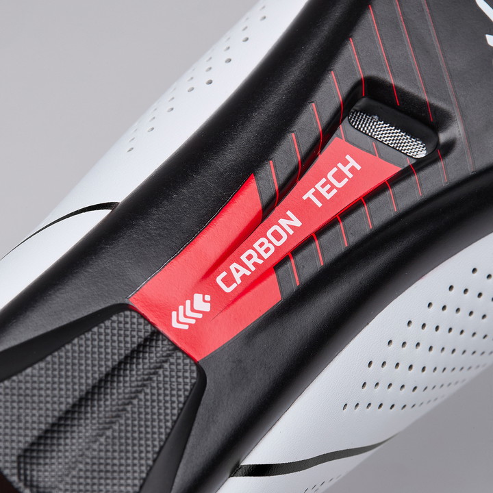 Silniční tretry EKOI Perf ROAD CARBON TECH bílo-černé