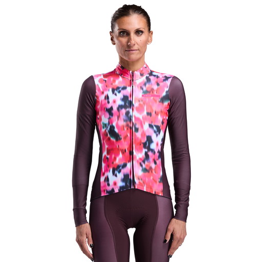 Maillot manches longues femme EKOI ORCHID Bordeaux