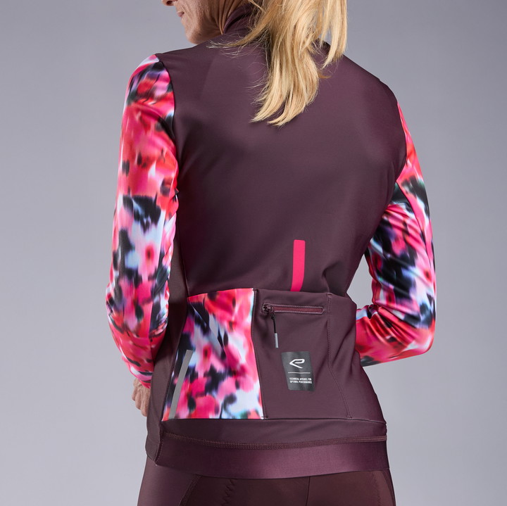 Damen Thermo-Radjacke EKOI Perf ORCHID Bordeaux