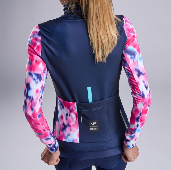 VESTE THERMIQUE FEMME EKOI PERF ORCHID MARINE