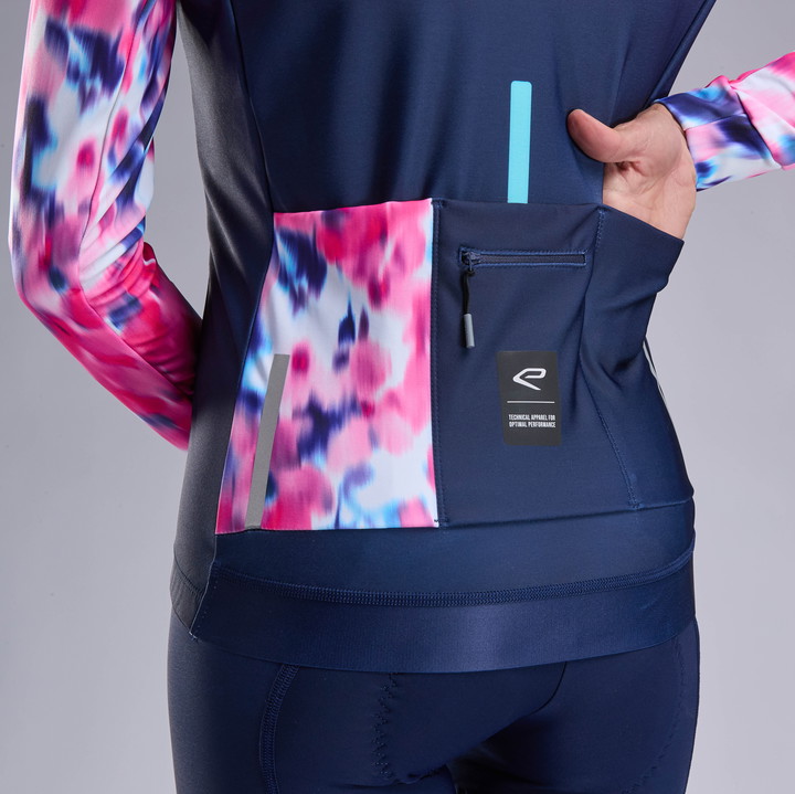 VESTE THERMIQUE FEMME EKOI PERF ORCHID MARINE