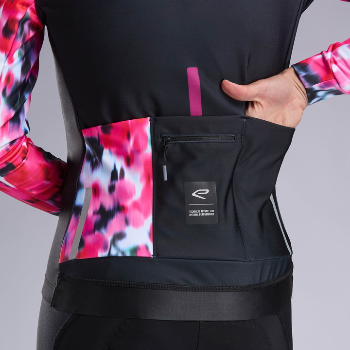 VESTE THERMIQUE FEMME EKOI PERF ORCHID NOIR