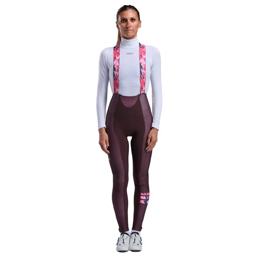 Collant femme EKOI Perf ORCHID Bordeaux