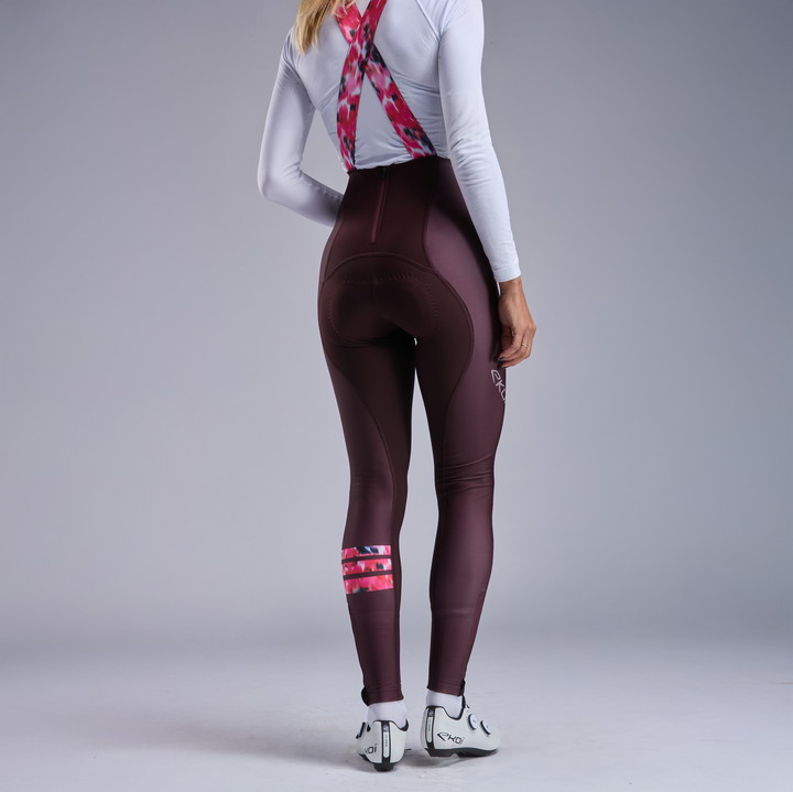 COLLANT FEMME EKOI PERF ORCHID BORDEAUX