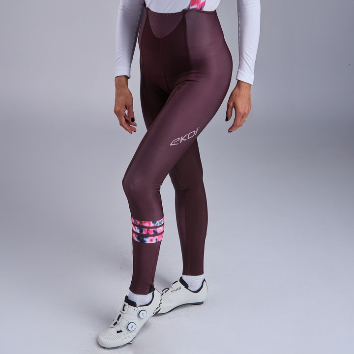 COLLANT FEMME EKOI PERF ORCHID BORDEAUX