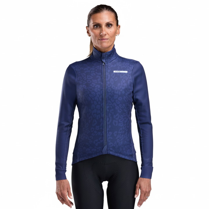 Women's Thermal Jacket EKOI Perf LEO Navy