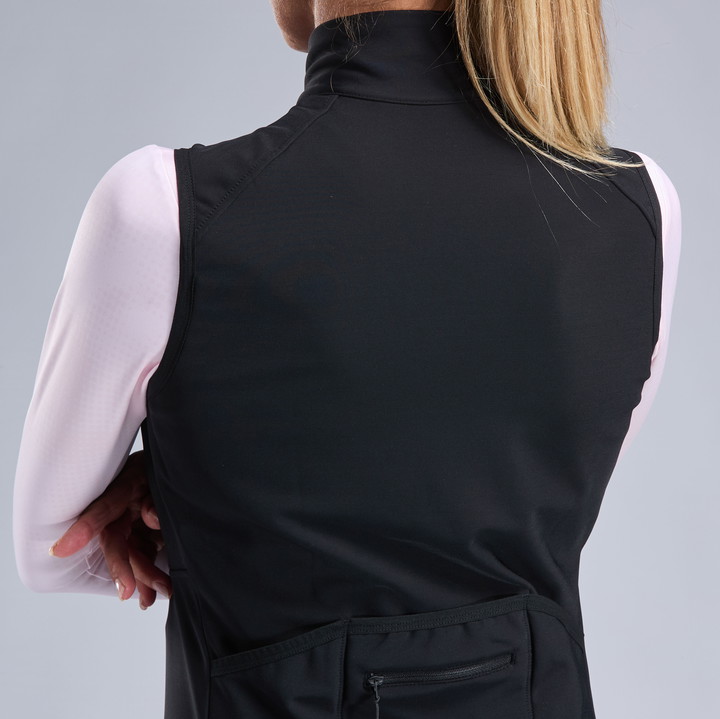 Termovest kvinder EKOI Perf ELEGANCE Sort Bordeaux