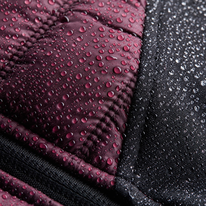 Termovest kvinder EKOI Perf ELEGANCE Sort Bordeaux