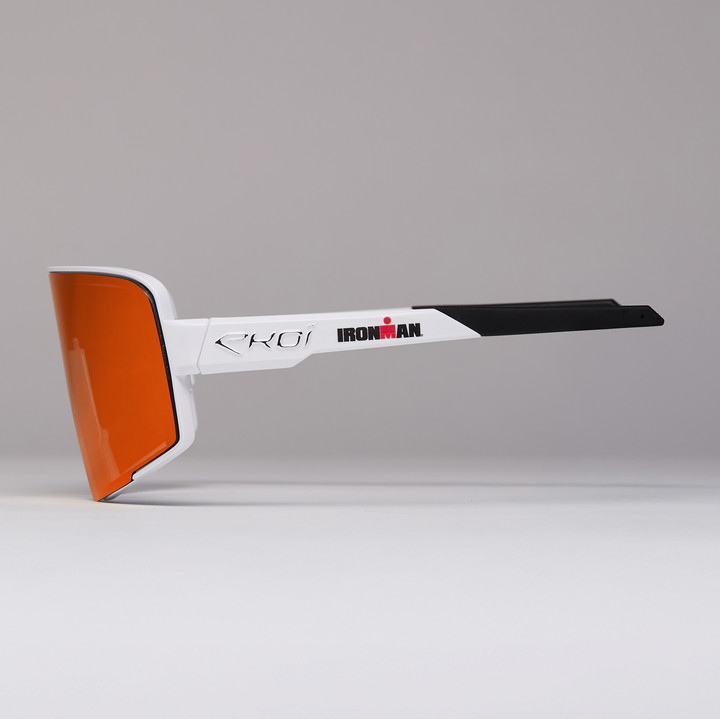 Lunettes EKOI Perf MAGNETIC LTD IRONMAN Blanche Revo Rouge
