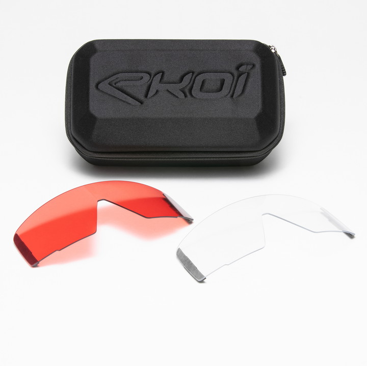 Lunettes EKOI Perf MAGNETIC LTD IRONMAN Blanche Revo Rouge
