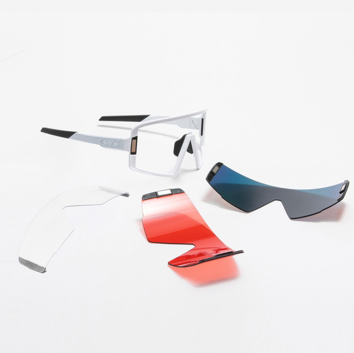Lunettes EKOI Perf MAGNETIC LTD IRONMAN Blanche Revo Rouge