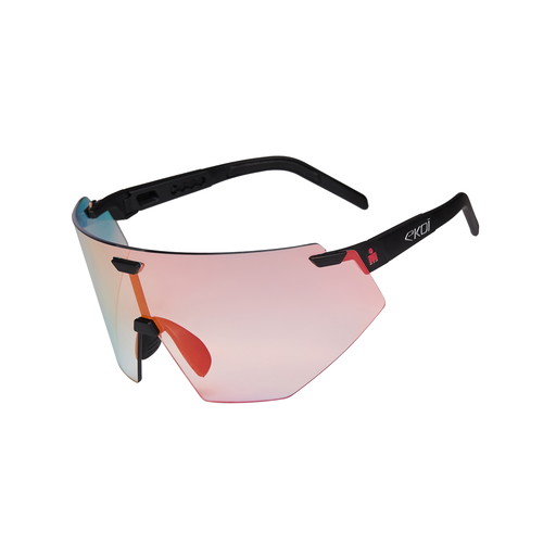 Gafas EKOI Racing AEROLITE LTD IRONMAN Negro Plata PH LIGHT Rojo Cat1-3