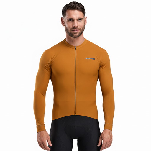 Tröja långärmad EKOI Racing SUPERSOFT Caramel